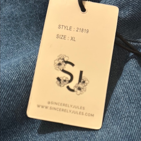 Denim Button-Up Dress - Picture 5 of 5